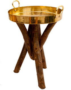 Patali Table brass Rustic by Sahil & Sarthak